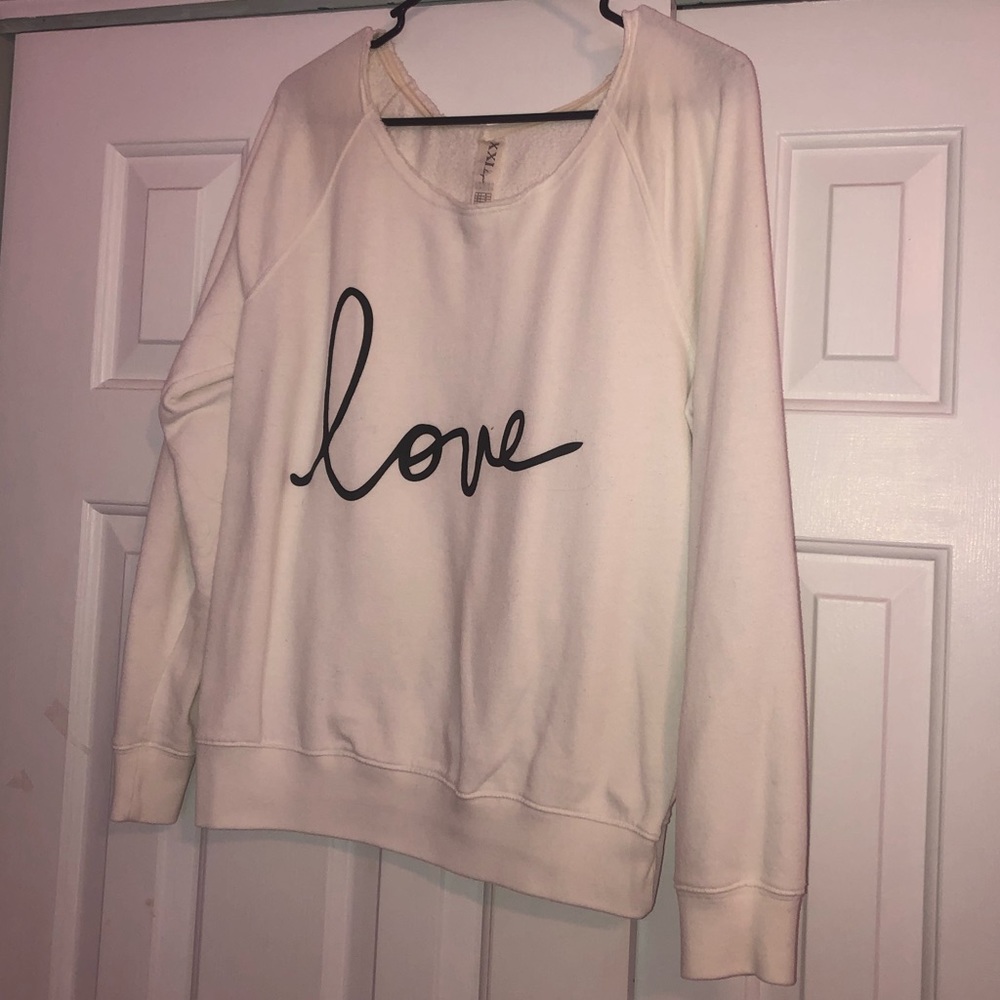 Forever 21 Love Sweatshirt